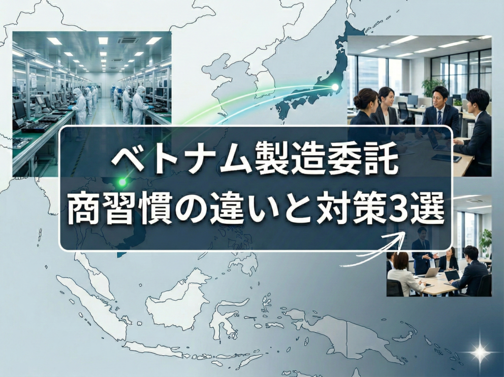 ベトナムと日本の商習慣の違いとは？製造委託で失敗しないための3つの対策 とは