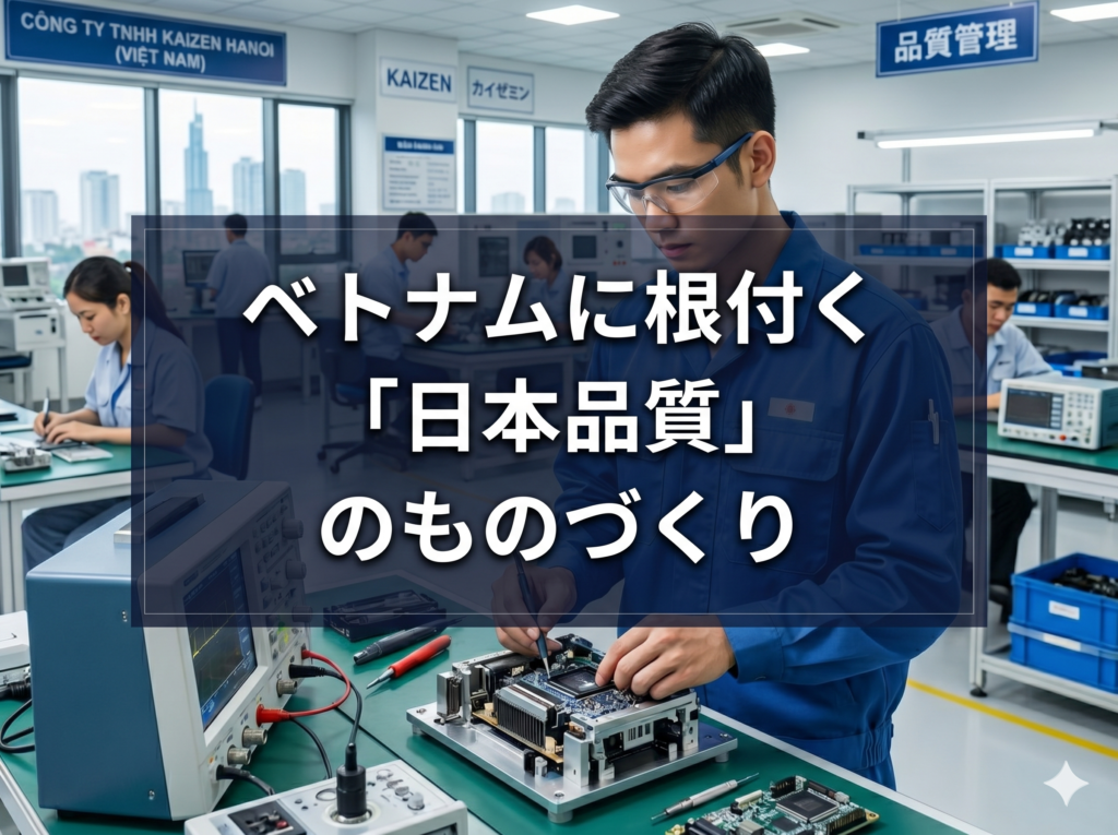 ベトナム人の元技能実習生が持ち帰った、ベトナムでの日本品質のものづくりとは？